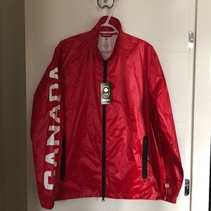 Team Canada Olympic Jacket/windbreaker size Large